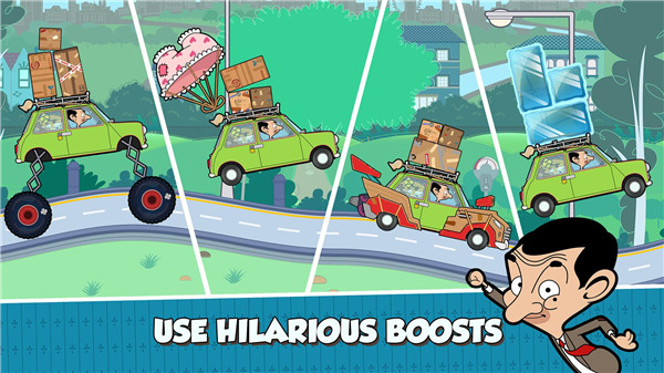 憨豆先生送快递(2)