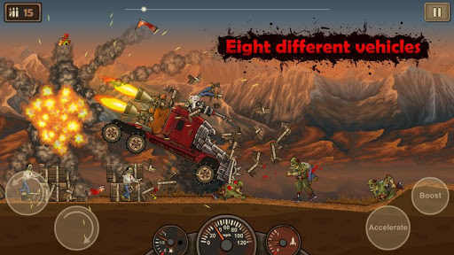 战车撞僵尸(Earn to Die）图2