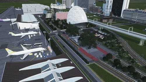 城市天际线免费版图3