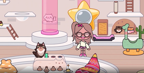 米加小鎮(zhèn)世界寵物咖啡館游戲攻略截圖1