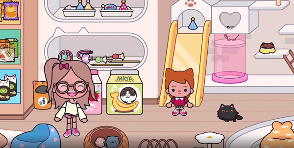 米加小鎮(zhèn)世界寵物咖啡館游戲攻略截圖2