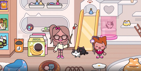 米加小鎮(zhèn)世界寵物咖啡館游戲攻略截圖6