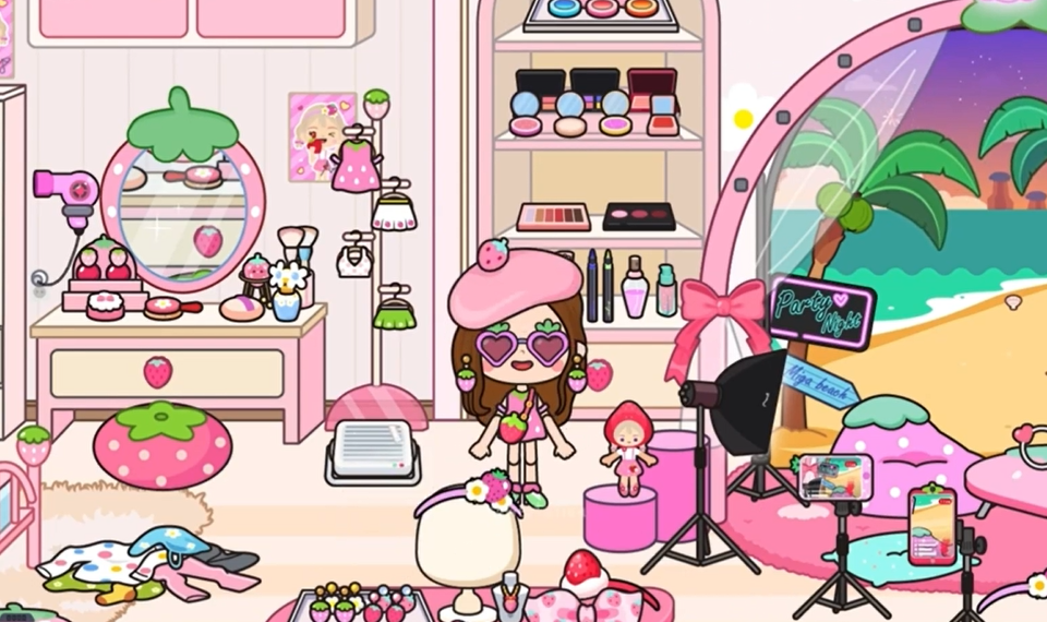 米加小鎮(zhèn)草莓公寓圖3