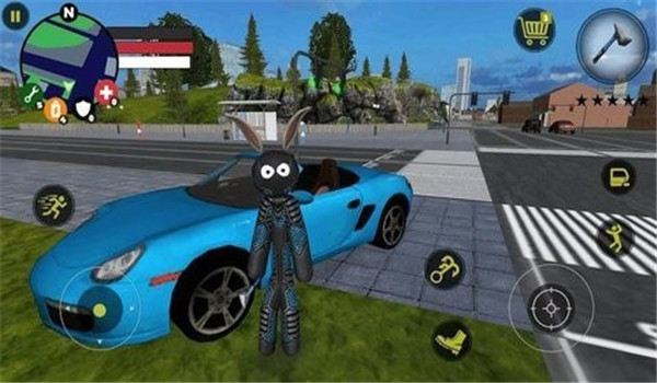 火柴人城市繩索英雄