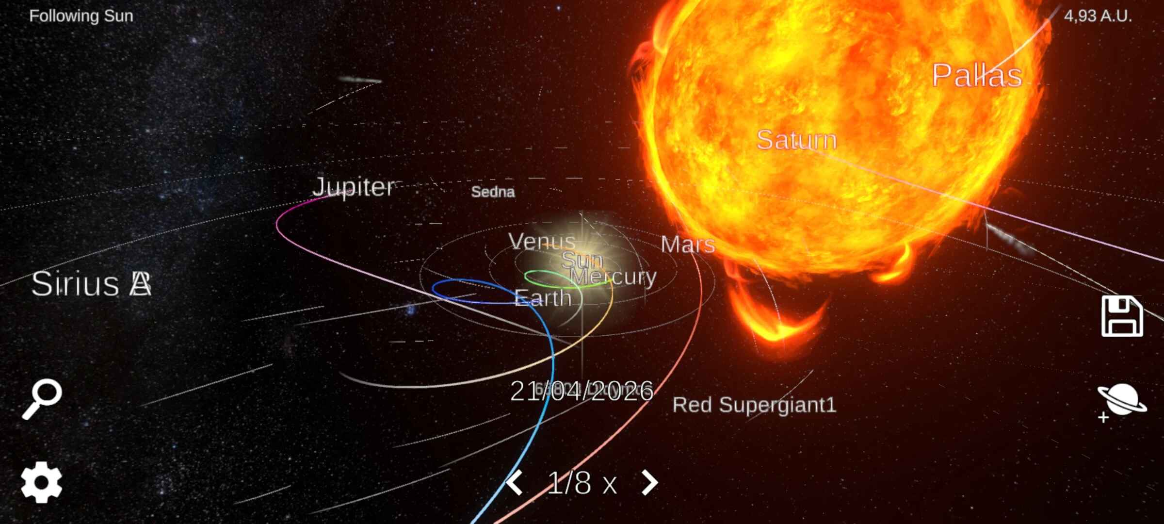 太阳系模拟器最新版