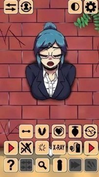 卡在墙壁上的女孩最新版图1