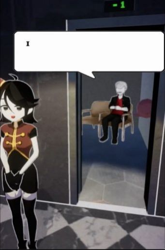 elevator电梯女孩像素