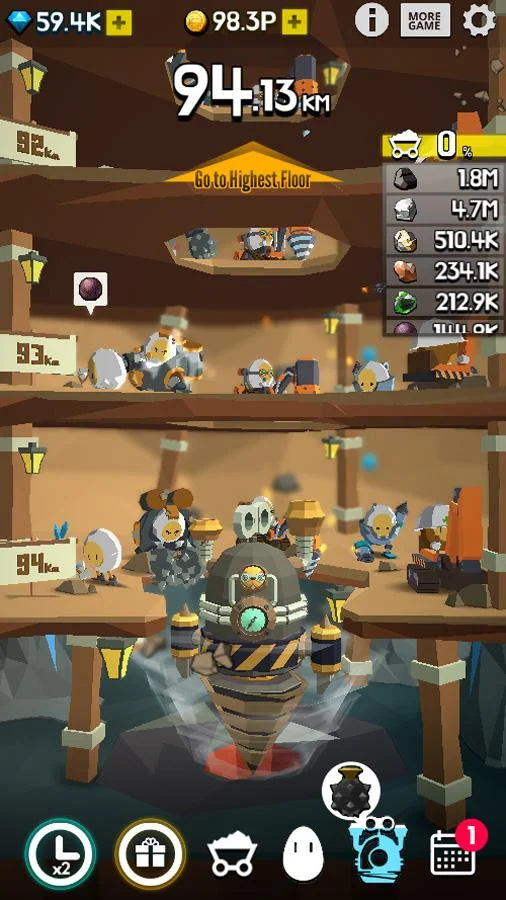 土地挖掘者無限金幣無限鉆石