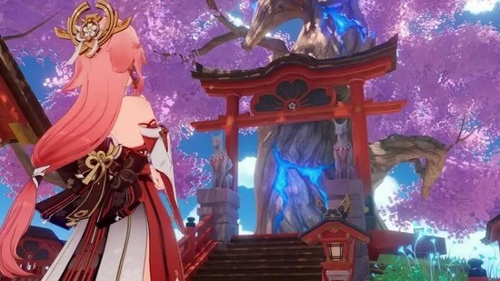 沉睡的八重神子汉化版图1