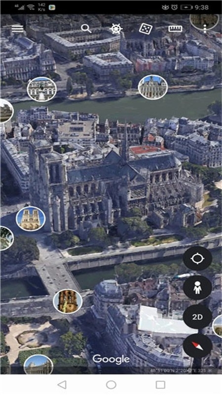 Google Earth在线地图app最新版本2024