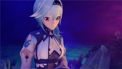 原神刻晴触摸冷狐版图1