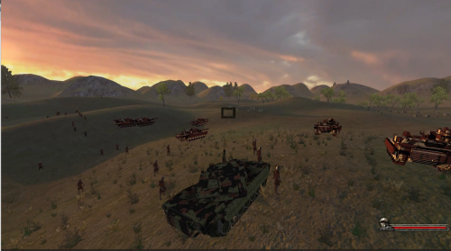 骑马与砍杀2动员兵坦克大战mod图2